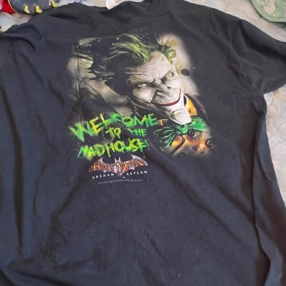 Vintage Joker Batman Welcome To The Madhouse Shirt